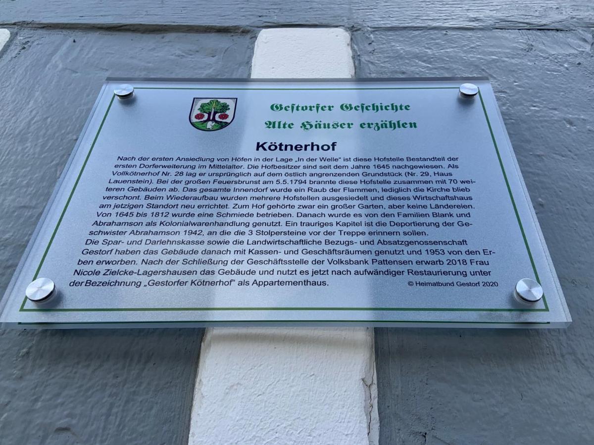 Apartament Gestorfer Koetnerhof Business Und Landlust Springe Zewnętrze zdjęcie